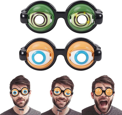🥸 KAUFE 2, ERHALTE 1 GRATIS! ✨ Brille mit Augenzwinkern – LED-Blinklicht, Witziges Party-Spielzeug & Leicht 😉