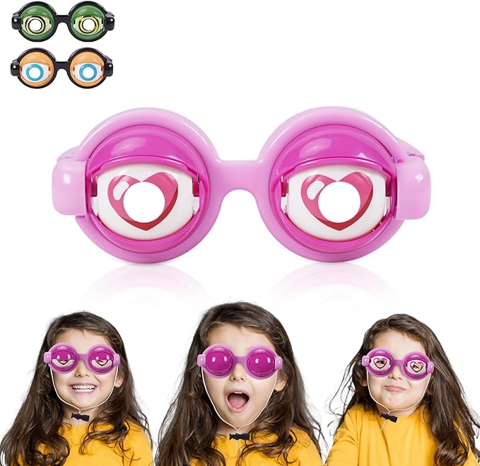 🥸 KAUFE 2, ERHALTE 1 GRATIS! ✨ Brille mit Augenzwinkern – LED-Blinklicht, Witziges Party-Spielzeug & Leicht 😉