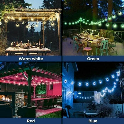 🌞✨Wasserdichte solarbetriebene LED-Lichtgirlanden für den Außenbereich 🎁Letzter Tag: Kauf 1, bekomme 1 GRATIS!💡