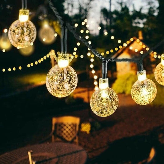 🌞✨Wasserdichte solarbetriebene LED-Lichtgirlanden für den Außenbereich💡