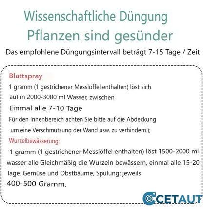 🌿kauf 3 bekomm 3 gratis🌿💪 ECOCERT-zertifizierter Bodenaktivator – Stärkt Ihren Boden, fördert üppiges Wachstum mühelos! 🌼✅