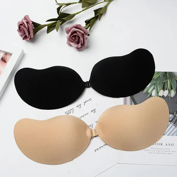 💘🧡 Selbstklebender Push-Up-BH – Unsichtbar & komfortabel | Trägerlos & wiederverwendbar!