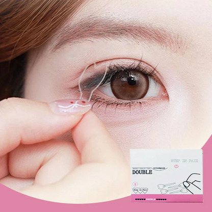 🌸Unsichtbarer leistungsstarker doppelter Augenlidkleber vergrößert beide Augen🌸Limited Time 50% off