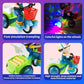 🛴 50 % RABATT!✨ Sorgt für tollen Spielspaß – Elektrisches Stunt‑Dreirad, Lichteffekt, strapazierfähig