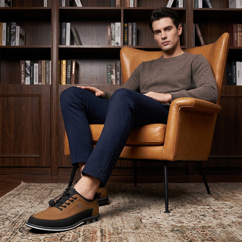 👞🔥 Klassisch modische Lederschuhe für Herren – 50% RABATT ! Elegant, vielseitig & perfekt für Büro, Business oder besondere Anlässe