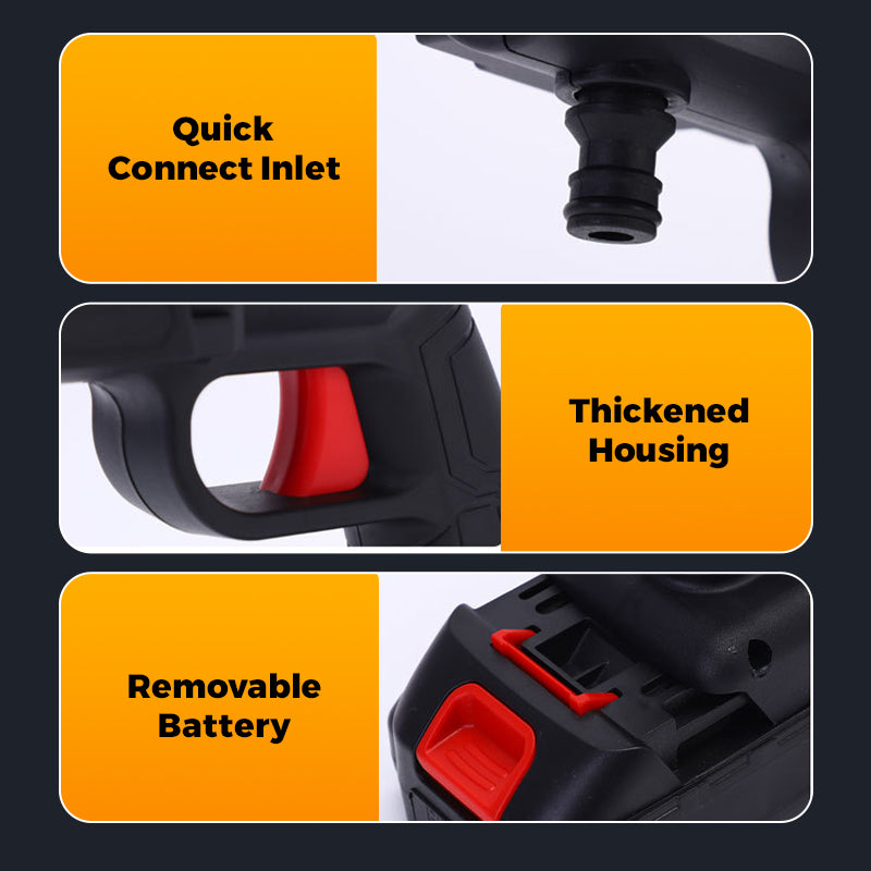 🔥2026 Heißer Verkäufer🔥Neue kabellose tragbare Multifunktions-Hochdruckwasserstrahler