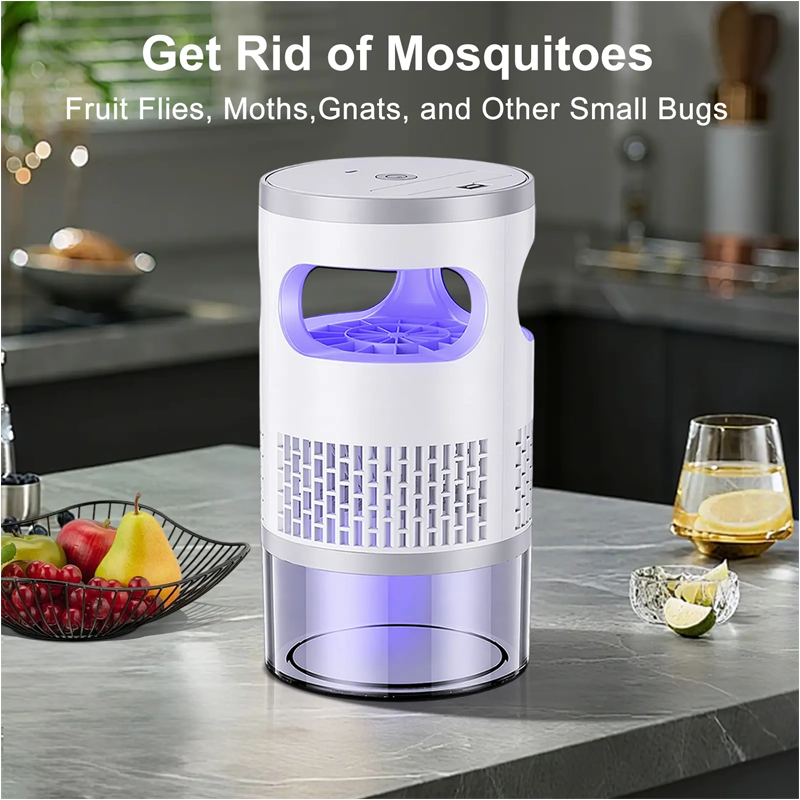 💐 LED-Insektenvernichter für Innen – Leise & Sicher fürs Schlafzimmer 🛏️🔇【Begrenzter Vorrat】