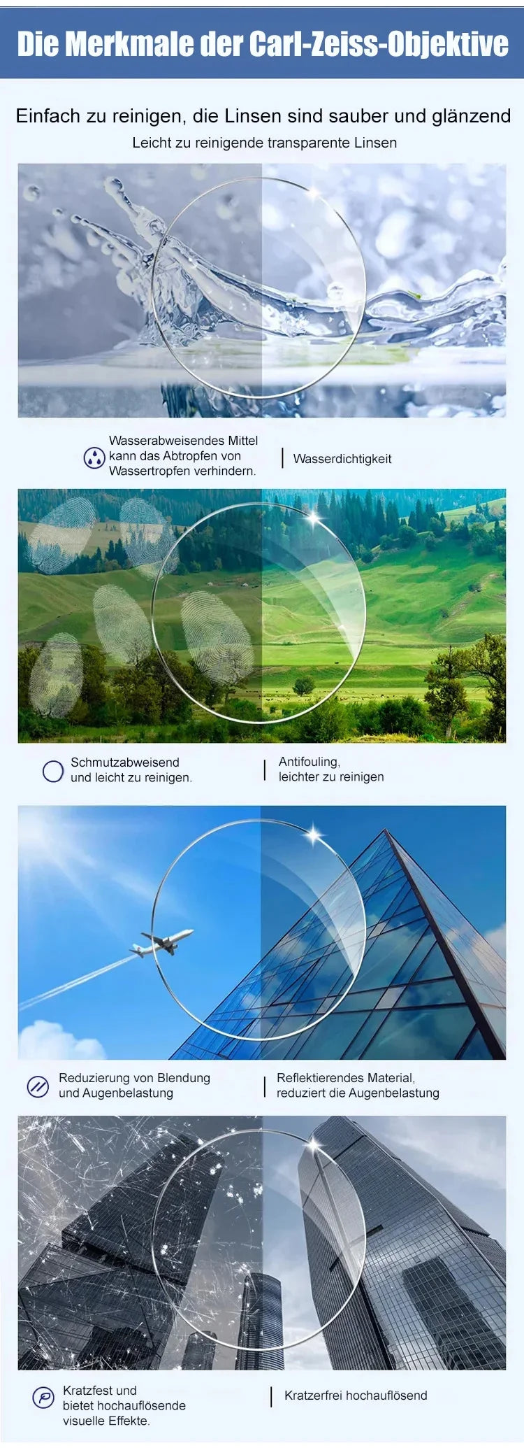 💎 Autozoom-Lesebrille – Automatische Fokussierung, Ultraleicht & Kristallklare Sicht für Nah und Fern 👓✨