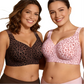 👙🐆 50% RABATT! Damen Bügelfreier BH mit Leopardenmuster – 3D-Halt, Memory-Foam & Formgebung | M–5XL ✨