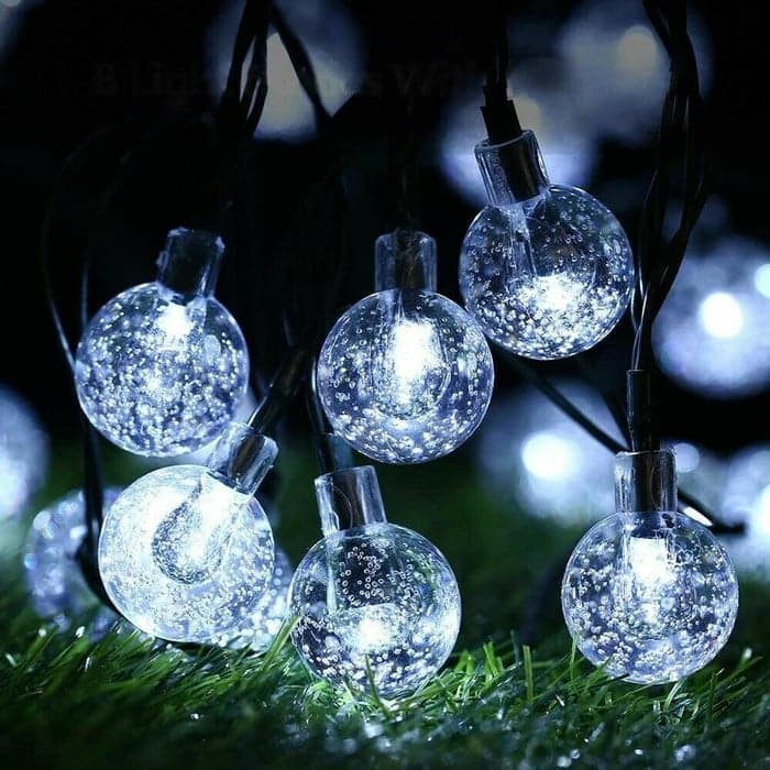 🌞✨Wasserdichte solarbetriebene LED-Lichtgirlanden für den Außenbereich💡