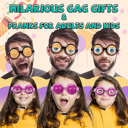 🥸 KAUFE 2, ERHALTE 1 GRATIS! ✨ Brille mit Augenzwinkern – LED-Blinklicht, Witziges Party-Spielzeug & Leicht 😉