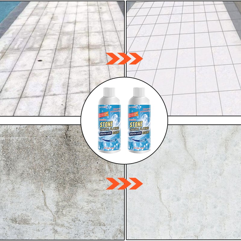 ⚪Steinflecken-Entferner (Effektive Entfernung von Oxidation, Rost, Flecken)