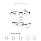 TITANIUM-LEGIERUNGS-LESBRILLE