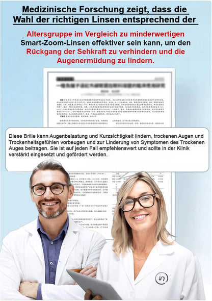 💎 Autozoom-Lesebrille – Automatische Fokussierung, Ultraleicht & Kristallklare Sicht für Nah und Fern 👓✨