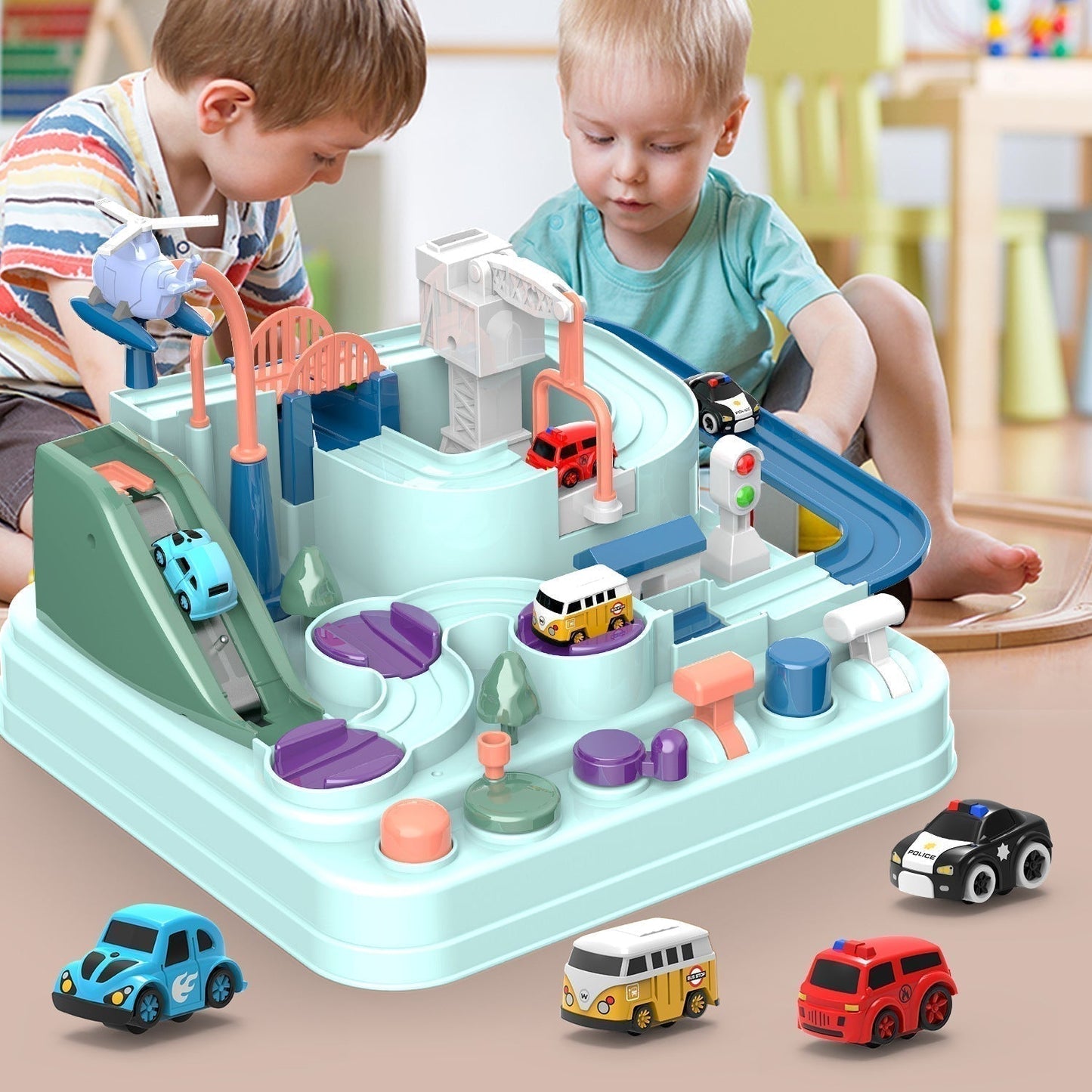 💥Das beste Geschenk💥City Adventure Rescue – Lernspielzeug für Kleinkinder