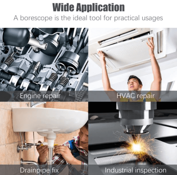 🔍⚙️3-in-1-Endoskop, kann für die physische Erkundung verwendet werden