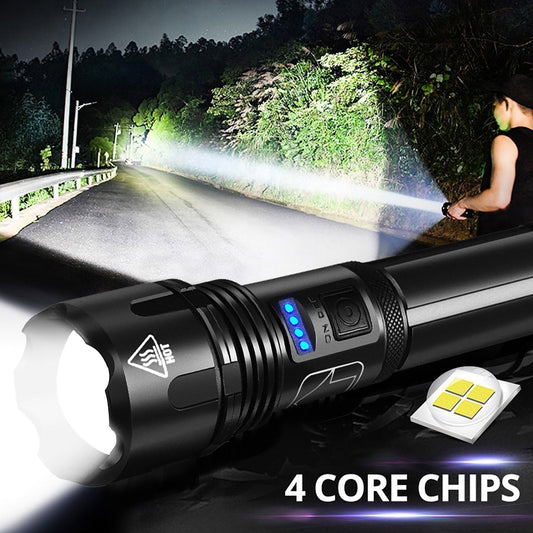 XHP50 Skalierbare und wiederaufladbare taktische Taschenlampe (neues zeitlich begrenztes Angebot) ⚡)