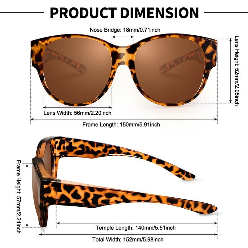 🎉Kaufen 1/2 bekommen 1/2 gratis😎UV400 Schutz Überzieh-Sonnenbrille (2/4 Stück in den Warenkorb legen)