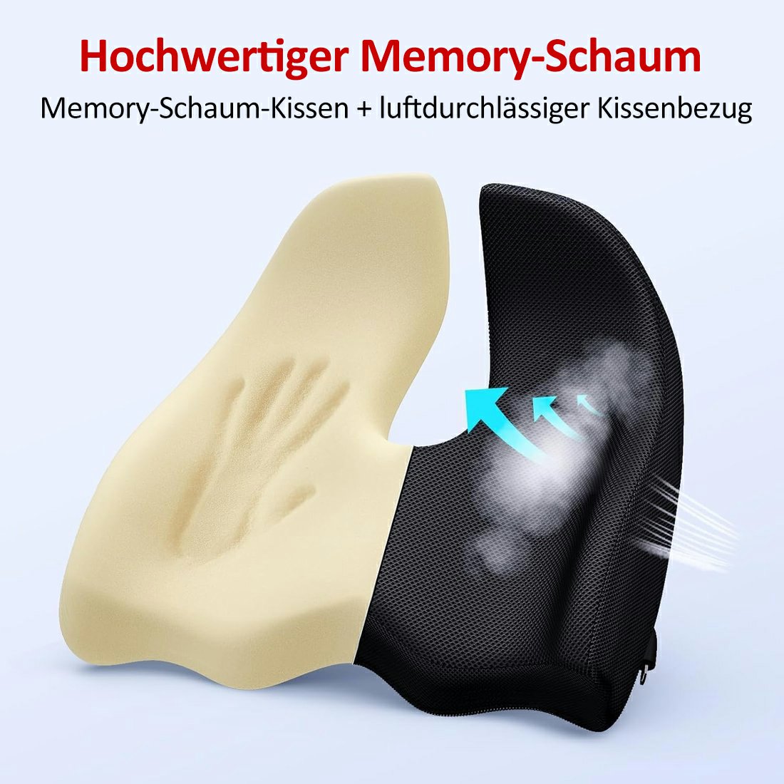 🎁LETZTER TAG 56％ RABATT🔥Ergonomisches Sitzkissen aus Memory-Schaumstoff