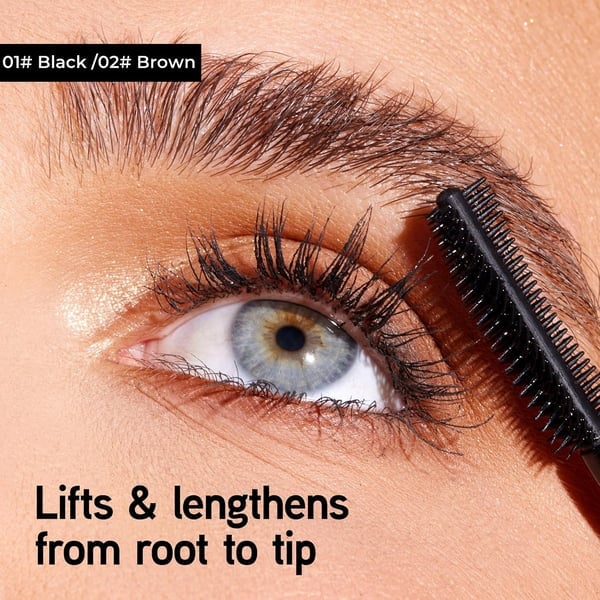 🎁 1+1 GRATIS!! ✨💖Tubing Mascara Black & Brown Duo für Wimpern-Make-up