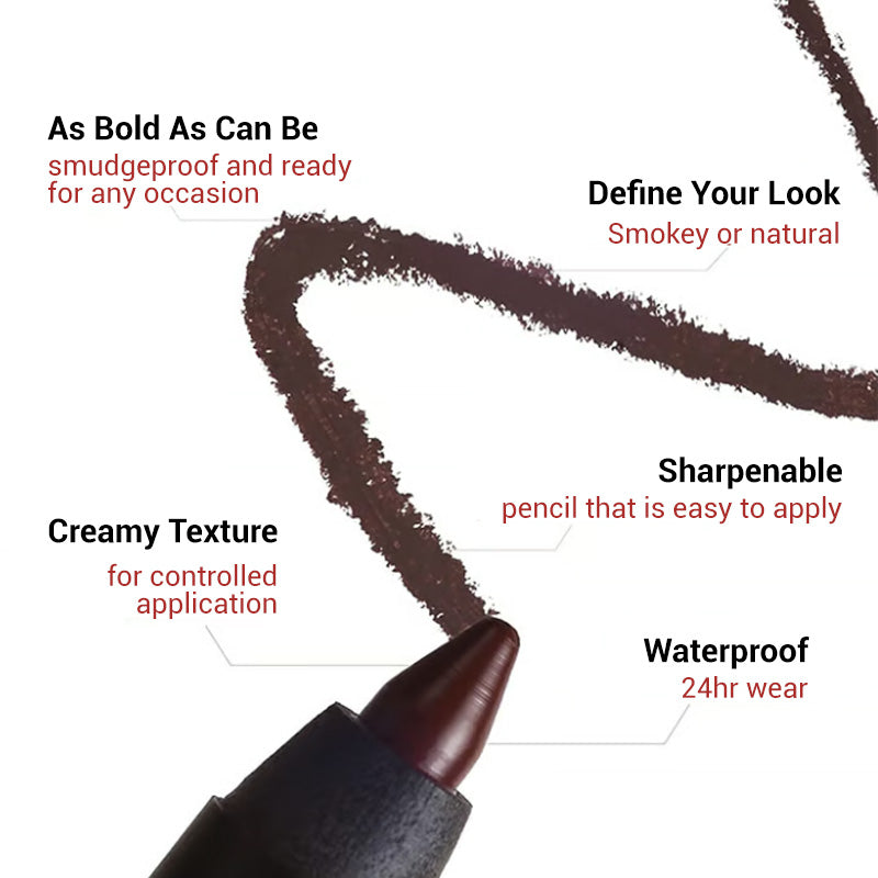 💜 Kaufe 1, erhalte 1 gratis 💜 Wasserfest, wischfest & langanhaltend – Gel-Eyeliner