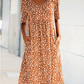 🌸2025 NEW SALES - 50% OFF🌸💃Casual Women Cotton Scoop Neck Floral Dress (8 Colors with Pockets)