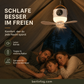 🌬️💡 50% RABATT! Auf wiederaufladbaren Deckenventilator mit LED – Kabellos, leise & dimmbar – Perfekt für Schlafzimmer, Balkon, Camping & Stromlose Räume ✨