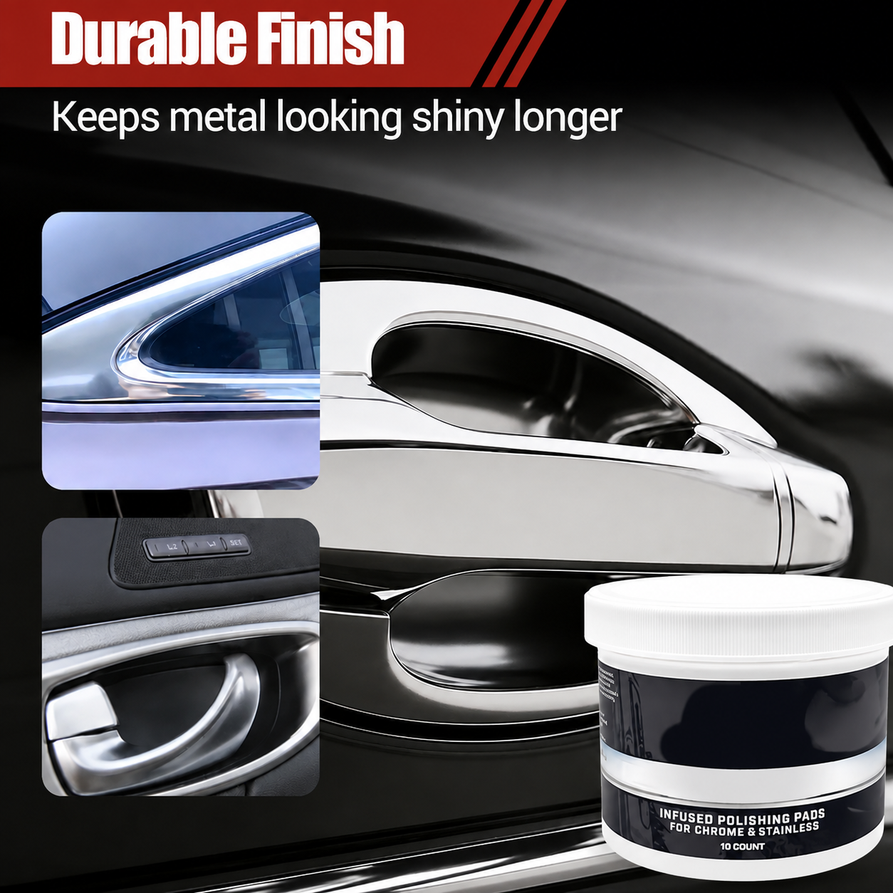 ✨🔧 All-in-One-Metallpolierpaste Set – für Chrom & Edelstahl, entfernt Kratzer & restauriert Glanz, jetzt −50%