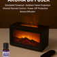 🔥 50 % RABATT 💦 Luftbefeuchter mit Kaminfeuer-Effekt – 7 LED-Farben und Fernbedienung, beruhigende Atmosphäre für Zuhause/Büro 🌙📦
