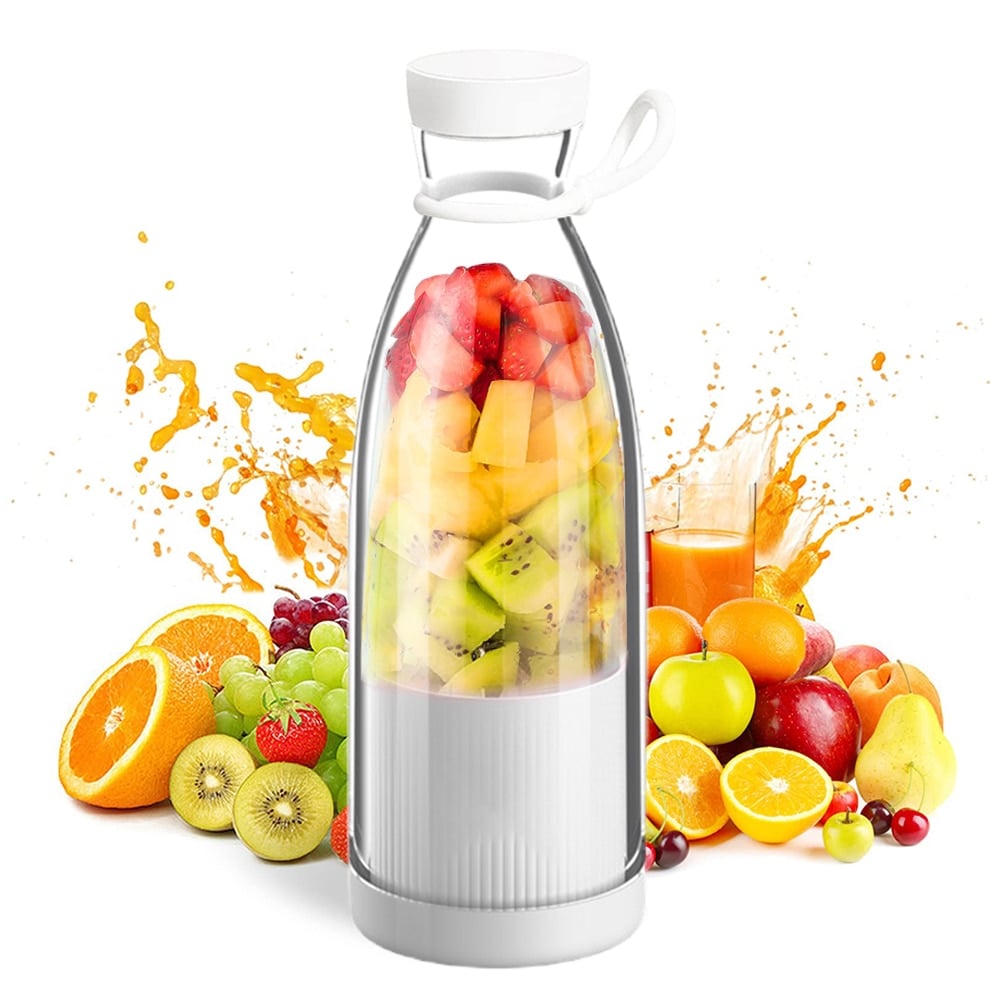 🔧 2-in-1 Tragbarer Blender –🌟Frischer Saft jederzeit und überall!