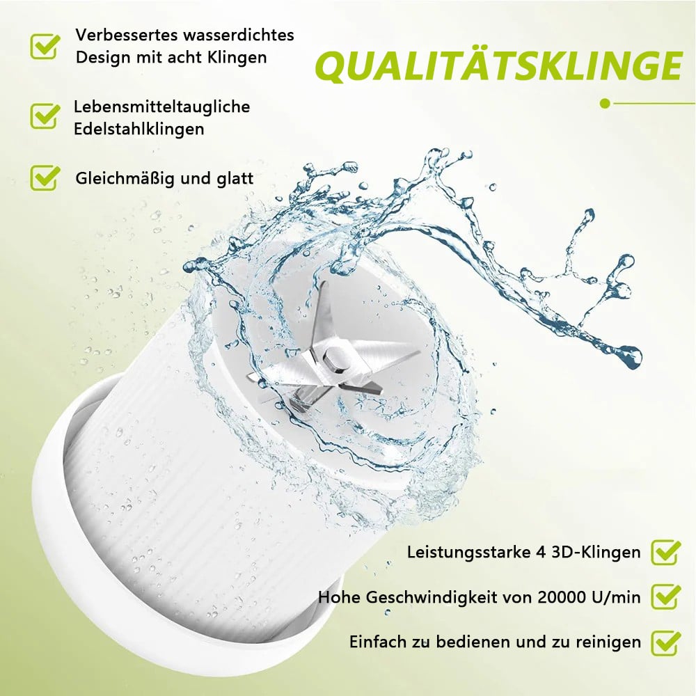 🔈🍹Bestseller Tragbarer Entsafter | Frischer Saft überall und jederzeit