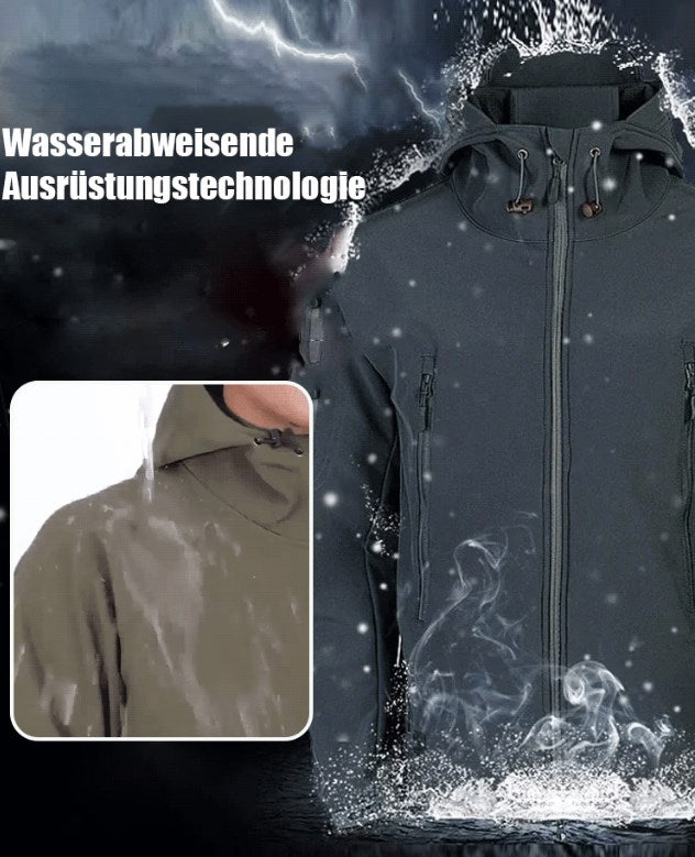 🛡️ 🧥 Taktisches Softshell-Jacken- & Hosen-Set – Wasserdicht, Winddicht & Isoliert für Extremeinsätze im Winter ⛰️