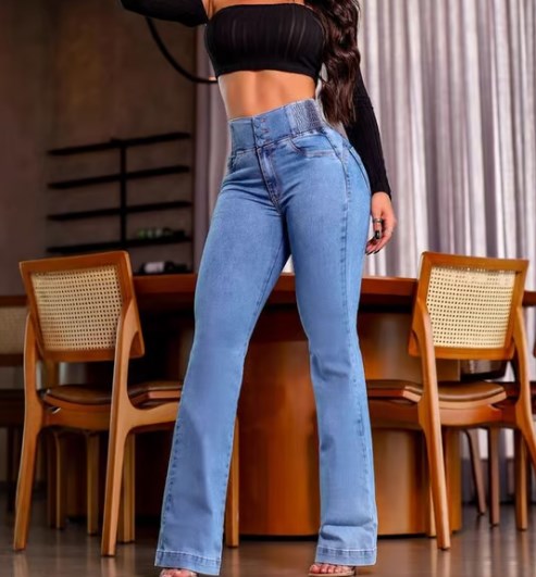 💕Spring New👖Stretch Flare Jeans With A High Waist