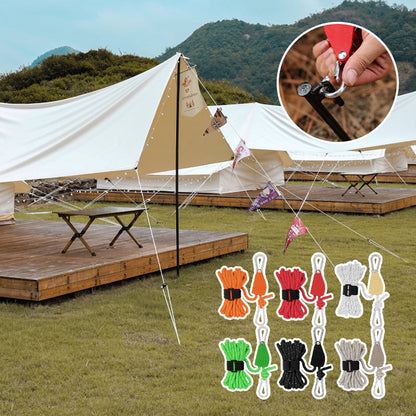 💎 50% RABATT! 🪢 Winddichtes Outdoor-Seil – Verstellbar, Reflektierend & Bis 420 lbs Belastbar 🏕️