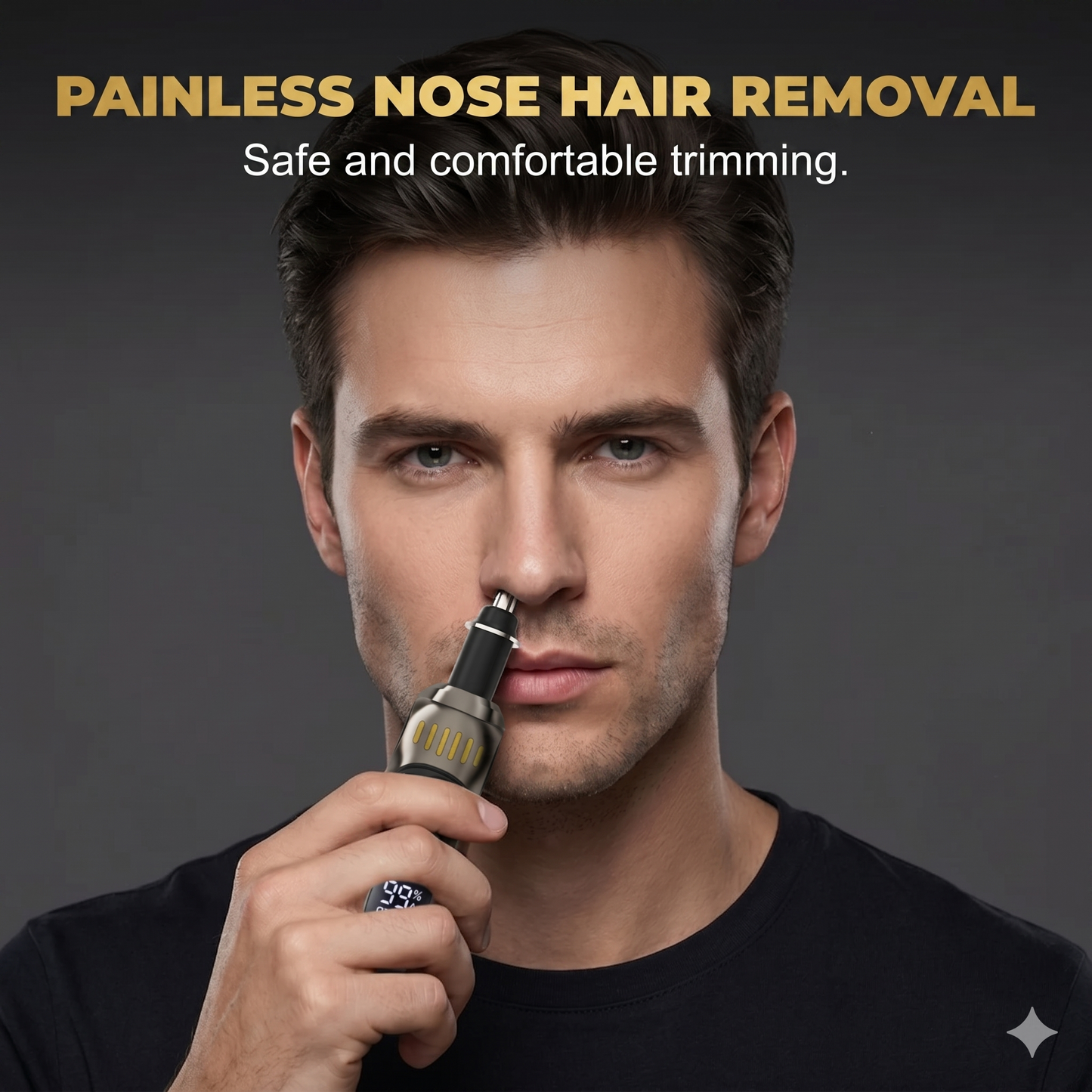 ❄️Sommerfrische 51 % Rabatt!👨Luxuriöses 3-in-1 Profi-Pflegeset für Männer – T-Blade-Trimmer, Folienrasierer & Nasentrimmer – Mit LED-Display & USB-wiederaufladbar