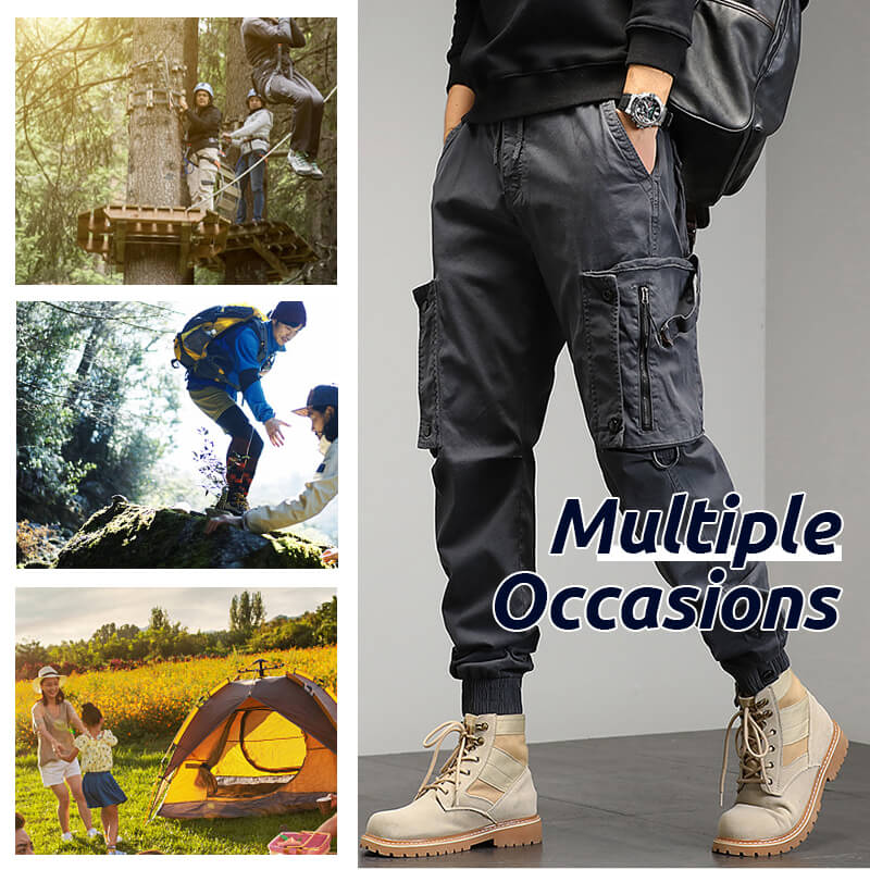 🔥Cargohose mit Reißverschlusstaschen für Herren