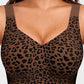👙🐆 50% RABATT! Damen Bügelfreier BH mit Leopardenmuster – 3D-Halt, Memory-Foam & Formgebung | M–5XL ✨