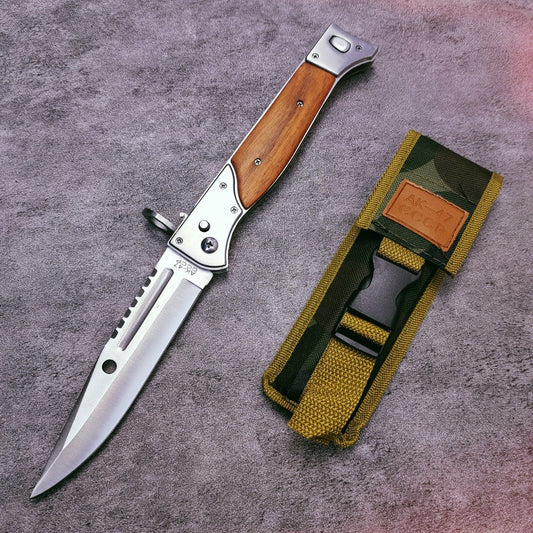 💥2025 Sonderangebot 49% Rabatt🔥 Tragbares AK-47 Klappmesser aus Edelstahl für den Außenbereich