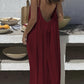 👗 58% RABATT! 💃 Einfarbiges Rückenfreies Cami-Kleid für Damen – Leicht, Luftiger Schnitt & Perfekt Für Den Sommer ☀️