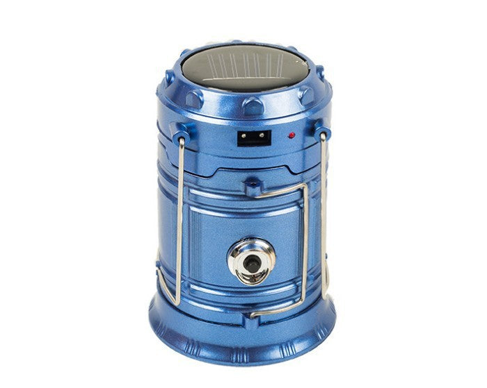 🧰3-in-1-Campinglaterne mit LED-Flamme