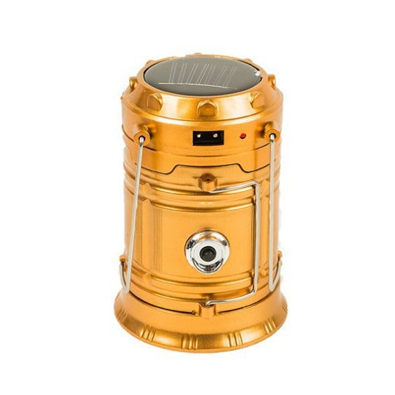 🧰3-in-1-Campinglaterne mit LED-Flamme