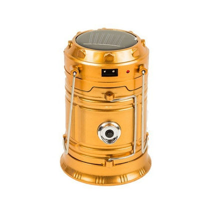 🧰3-in-1-Campinglaterne mit LED-Flamme