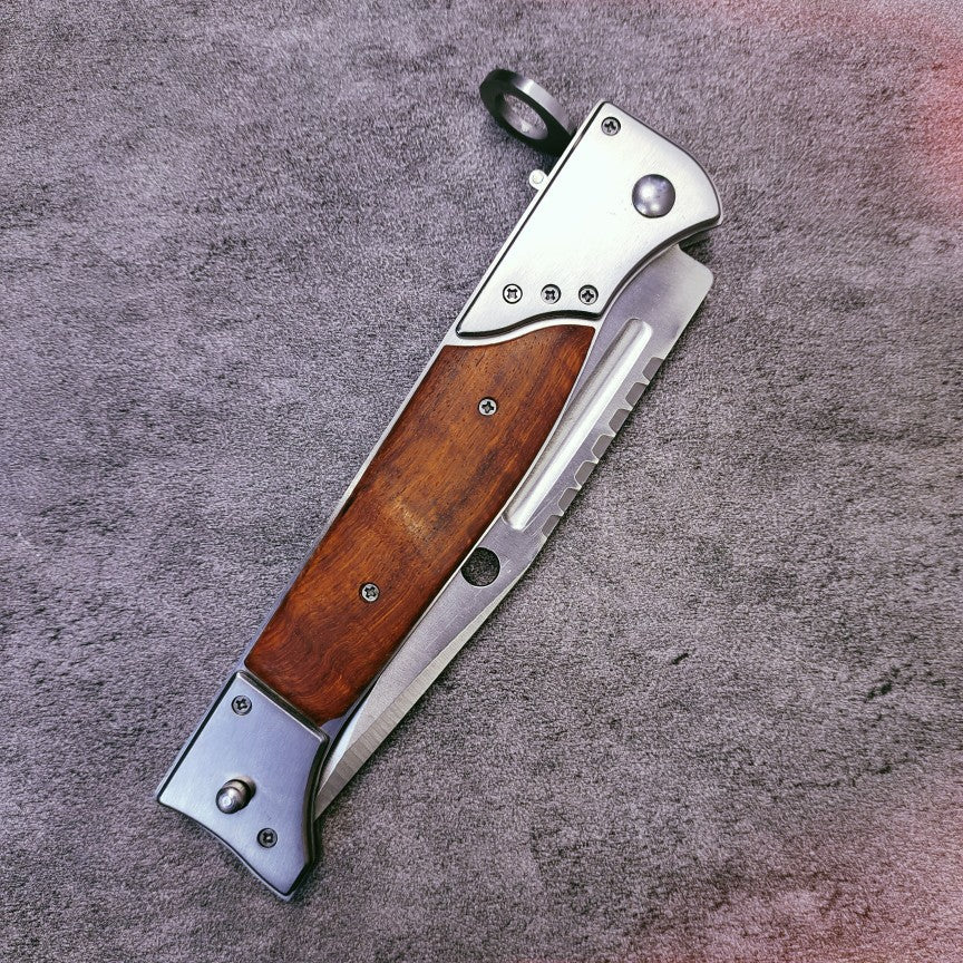 💥2025 Sonderangebot 49% Rabatt🔥 Tragbares AK-47 Klappmesser aus Edelstahl für den Außenbereich