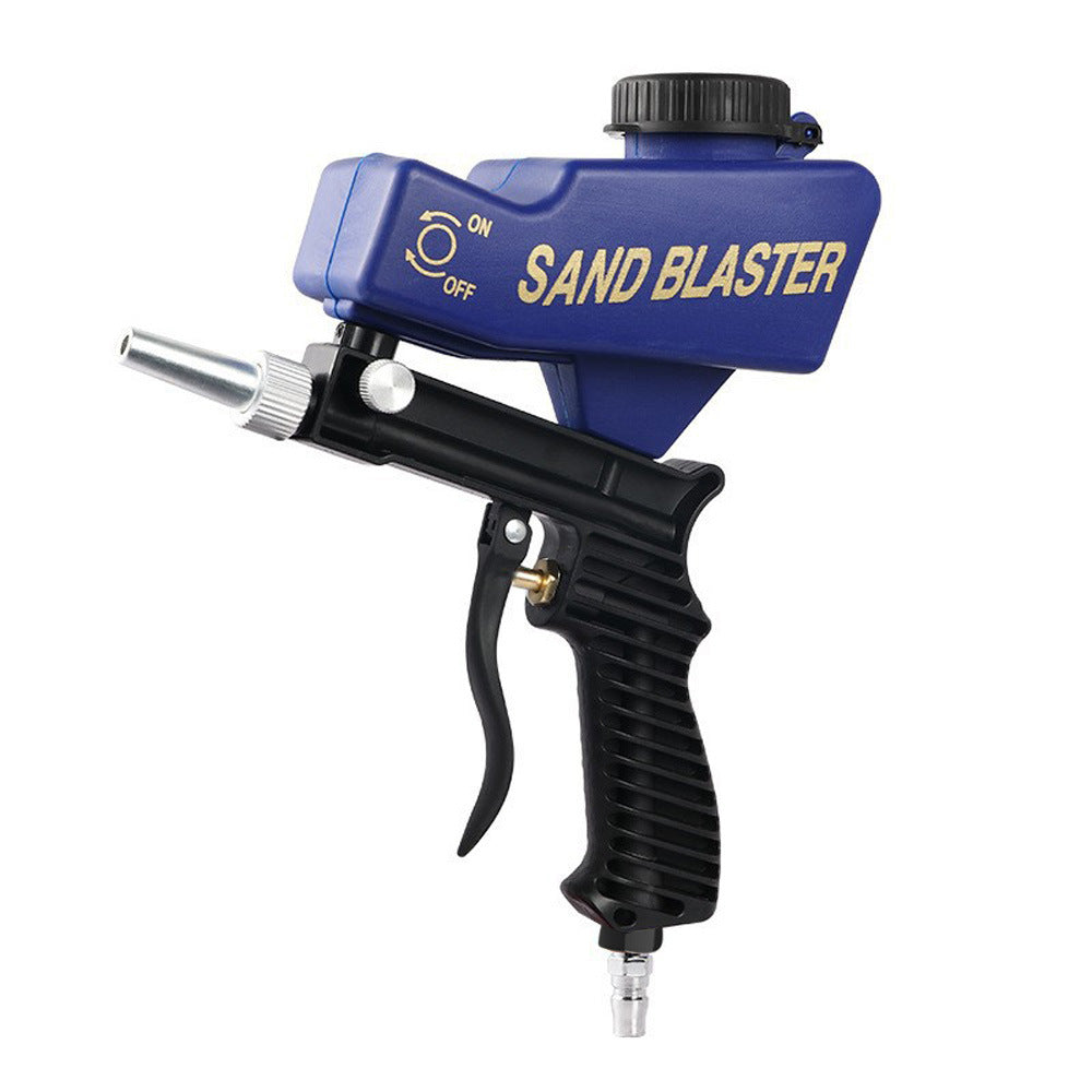 🛠️ 50% RABATT! 💨 Druckluft-Sandstrahlpistole – Tragbar für Rost & Oberflächen ✨
