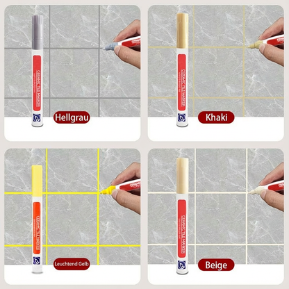 🔥kauf 1 bekomm 1 gratis🚀Pousbo® Anti-Schimmel und wasserfester Fugenstift für Keramikfliesen