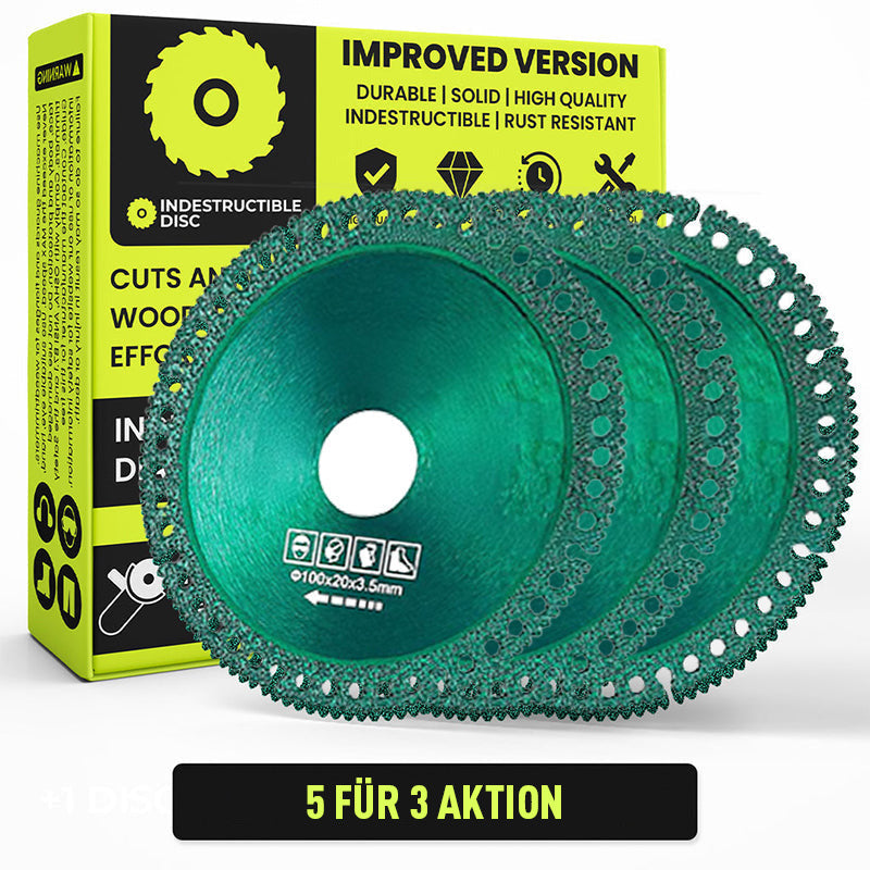 🧰INDESTRUCTIBLE DISC 2.0 - Alles in Sekundenschnelle schneiden⚙️