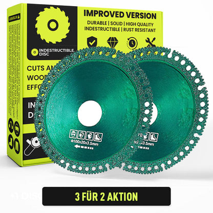 🧰INDESTRUCTIBLE DISC 2.0 - Alles in Sekundenschnelle schneiden⚙️