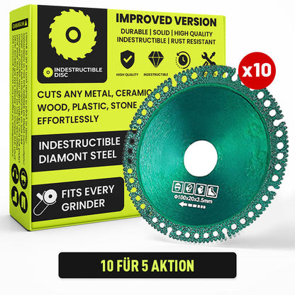 🧰INDESTRUCTIBLE DISC 2.0 - Alles in Sekundenschnelle schneiden⚙️