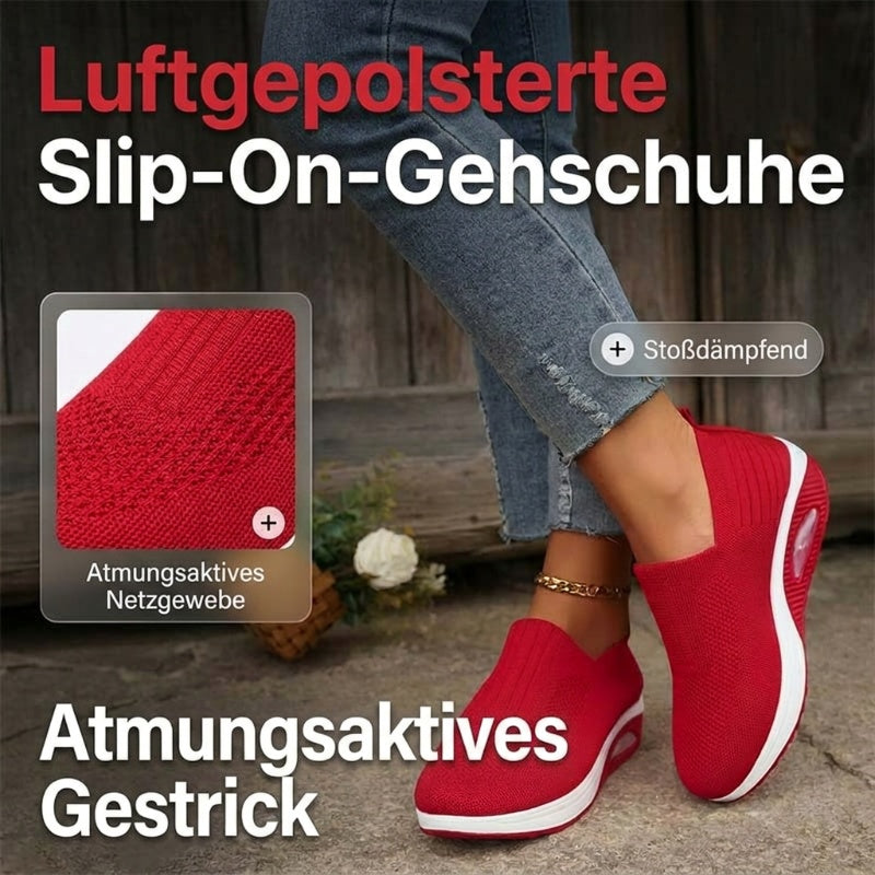 👟 Luftgepolsterte Slipper für Damen – leicht & federnd, ideal für Spaziergänge und Wanderungen 🏞️