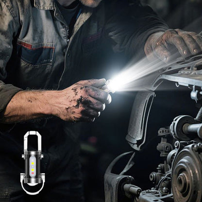 🔦 Wiederaufladbarer Schlüsselanhänger – 300 Lumen, USB-C Ladung & Stoßfestes Design für Sicherheit und EDC ⚡